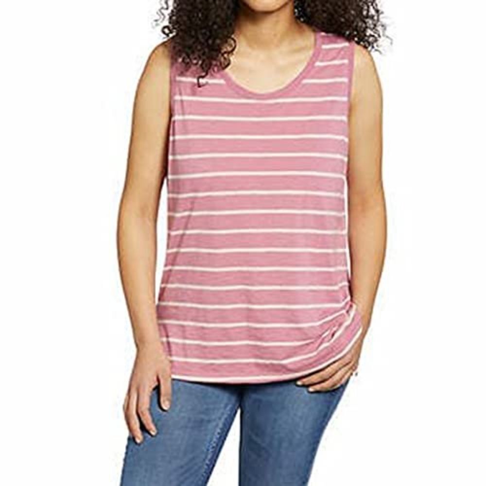 Nautica Women's Basic Knit Sleeveless Tank Top